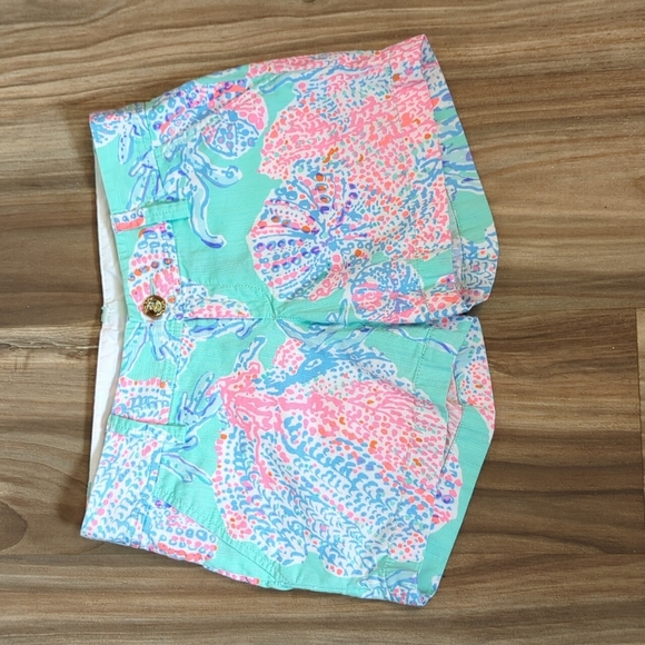 Lilly Pulitzer The Callahan Short Size 00 - Picture 1 of 7